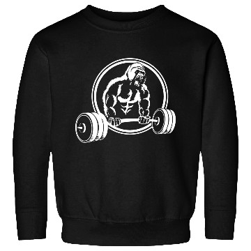 Discover Gorilla Gym Fitness Pump Monkey Scream Sweatshirts