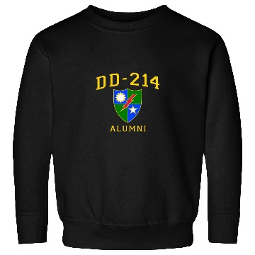 Discover US Army Ranger Veteran DD214 Alumni Logo Insignia Sweatshirts