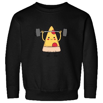 Discover Pizza Gym Sweatshirts