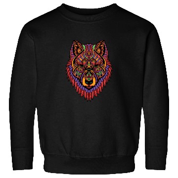 Discover Trippy Wolf Sweatshirts