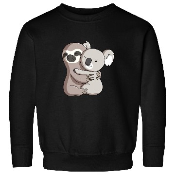 Discover Sloth and Koala Hug Sweatshirts