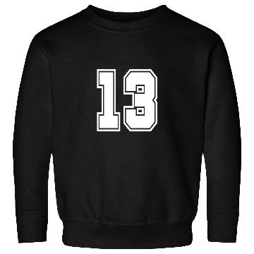 Discover 13 back number college style football soccer Sweatshirts