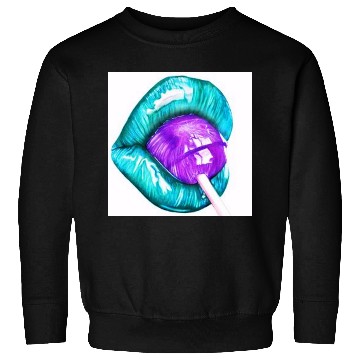Discover GREEN LIPS AN LOLLIPOP Sweatshirts