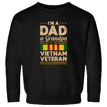 Discover Dad Grandpa Vietnam Veteran Vintage Sweatshirts