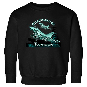 Discover Eurofighter Typhoon fighter jet Sweatshirts