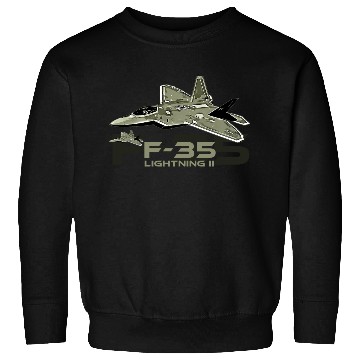 Discover F-35 Lightning fighter jet Sweatshirts
