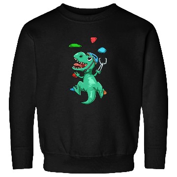 Discover Funny T-Rex Bouldering and Rock Climbing Gift Sweatshirts