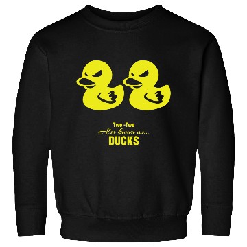 Discover Poker - Yellow 2-2 "Ducks" Pocket Twos, Deuces Sweatshirts