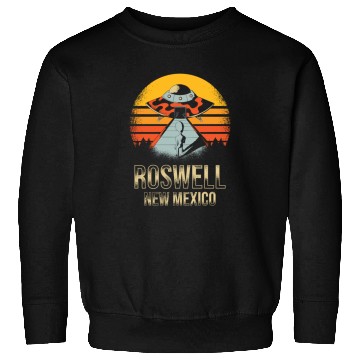 Discover Roswell New Mexico UFO Alien Sweatshirts