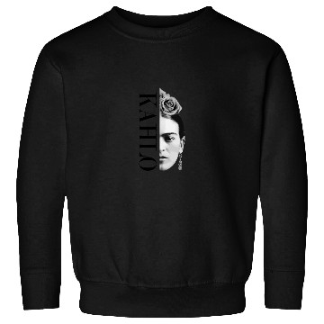 Discover Frida Kahlo Split Portrait Sweatshirts