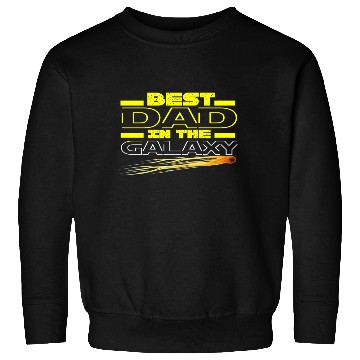 Discover Best Dad in the Galaxy with Comet Sweatshirts
