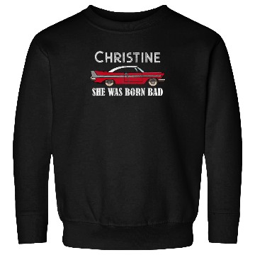 Discover Christine Classic Car Model Lover Automotive Theme Sweatshirts