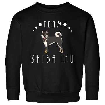 Discover Team Shiba Inu - Black and Tan Sweatshirts