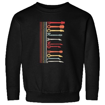 Discover Classic Rock And Roll Vintage Sweatshirts Concert Band