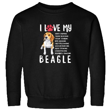 Discover I Love My Beagle Sweatshirts
