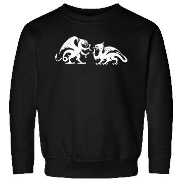 Discover Dragons Fighting Fight Dragon Reptiles Monster Sweatshirts