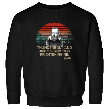 Discover Thunderbolt and lightning Galileo Astronomy Sweatshirts