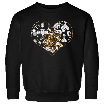Discover Physicist Heart Physics Sweatshirts