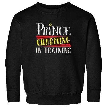 Discover Prince Charming In Training Crown King Queen Sweatshirts