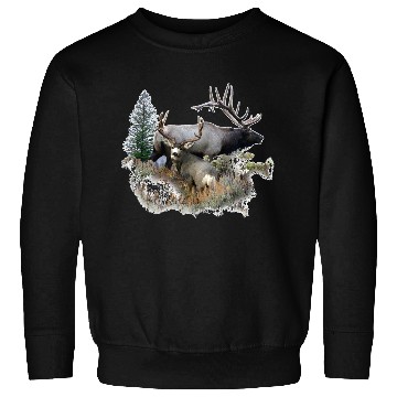 Discover North American big game Sweatshirts