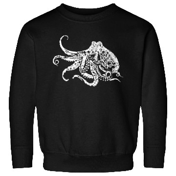 Discover octopus white Sweatshirts