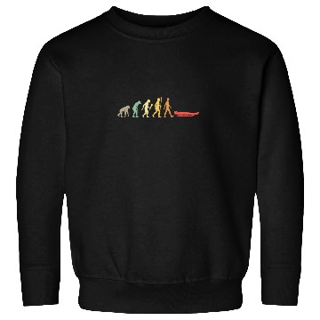 Discover Vintage Luge Evolution Winter Sport Gift Idea Sweatshirts