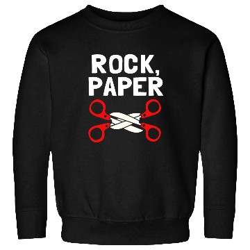 Discover Rock Paper Scissors Lesbian LGBT LGBTQ Sweatshirts