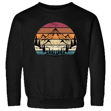 Discover Mountains Mountaineering Hiking Sweatshirts