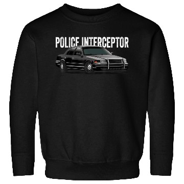 Discover Police Interceptor Crown Vic Patrol car Sweatshirts
