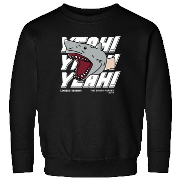 Discover Shark puppet merch Sweatshirts