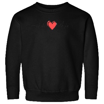 Discover heart beat Sweatshirts