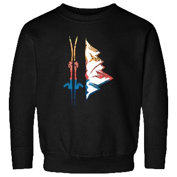 Discover Ski Winter Vintage Wintersports Sweatshirts