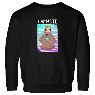 Discover Sloth Lazy Hanging Out Hanging Out Sweatshirts