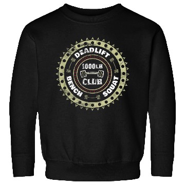 Discover 1000 Pound Club Workout Gym Sweatshirts