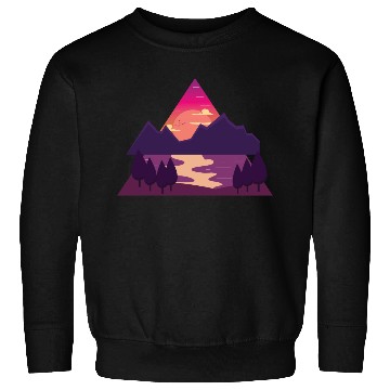 Discover Purple Triangle Sweatshirts