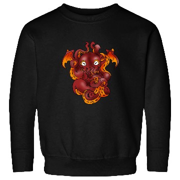 Discover Cthulhu Giant Monster Myth Satanic Demon Gift Sweatshirts