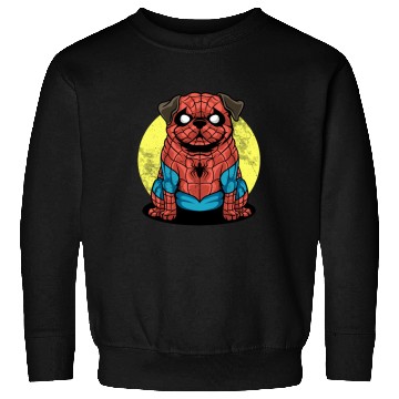Discover spider pug Sweatshirts