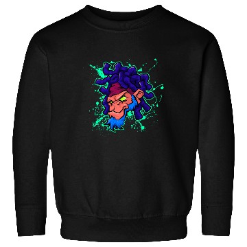 Discover monkey gorilla face design Sweatshirts
