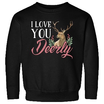 Discover Cute Deer Romantic Quote Couple Sweatshirts