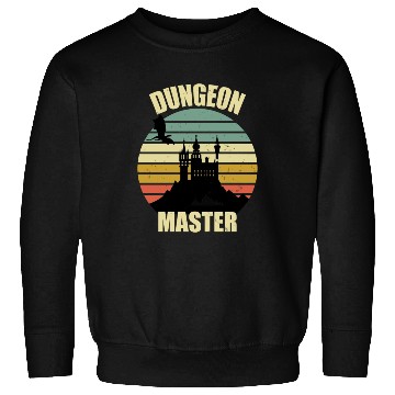 Discover Dungeon Master - Bez I'm DM Smiles Retro Dragon Sweatshirts