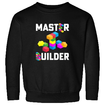 Discover Master Builder Building Blocks Brick Builders Toys Sweatshirts