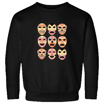 Discover Wrestling Lucha Libre Luchador Mexican Wrestler Sweatshirts