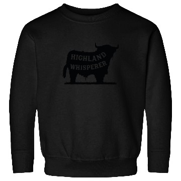 Discover Highland Whisperer - Scottish Highland Cow Farmer Sweatshirts