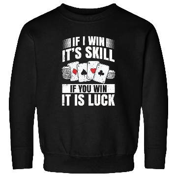 Discover Poker Hands Sweatshirts Casino Blackjack Poker Case