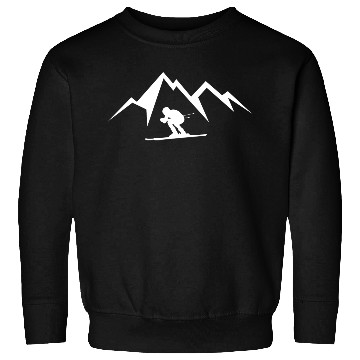 Discover Skiing in the Alps Sweatshirts