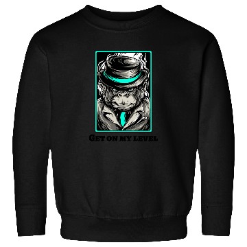 Discover Cool chimpanzee gangster monkey Sweatshirts for