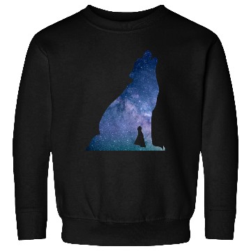 Discover Galaxy Wolf Sweatshirts