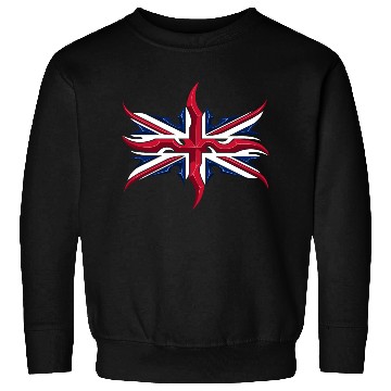 Discover Union Jack British Flag Resistance Style Sweatshirts