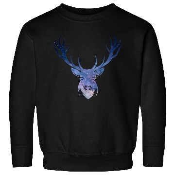 Discover Galaxy Deer Sweatshirts