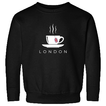 Discover London English Tea England Union Jack British Gift Sweatshirts